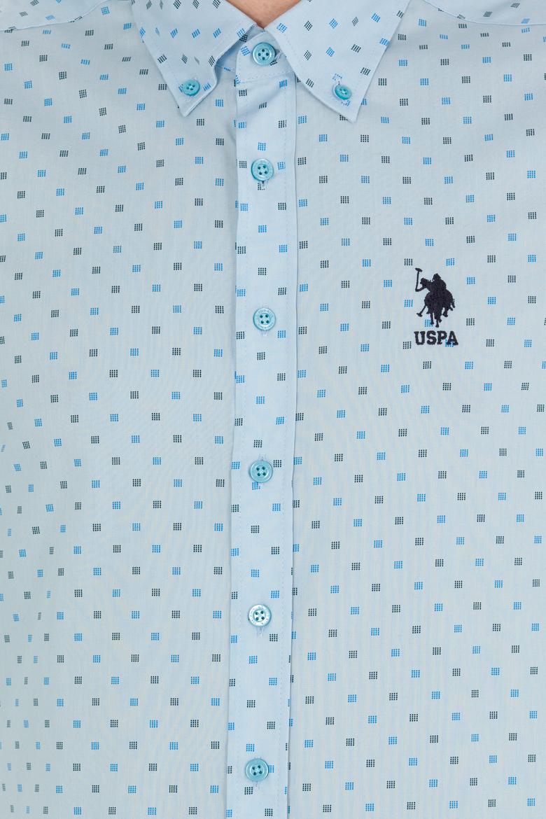 Erkek Mavi Uzun Kollu Gömlek - 50252845021