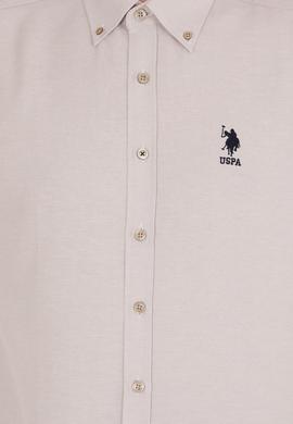 Erkek Vizon Uzun Kollu Basic Gömlek - 50253872069