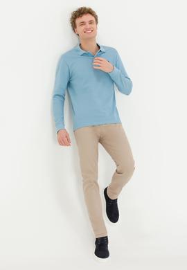 Erkek Slim Fit Taş Chinos - 50256593025