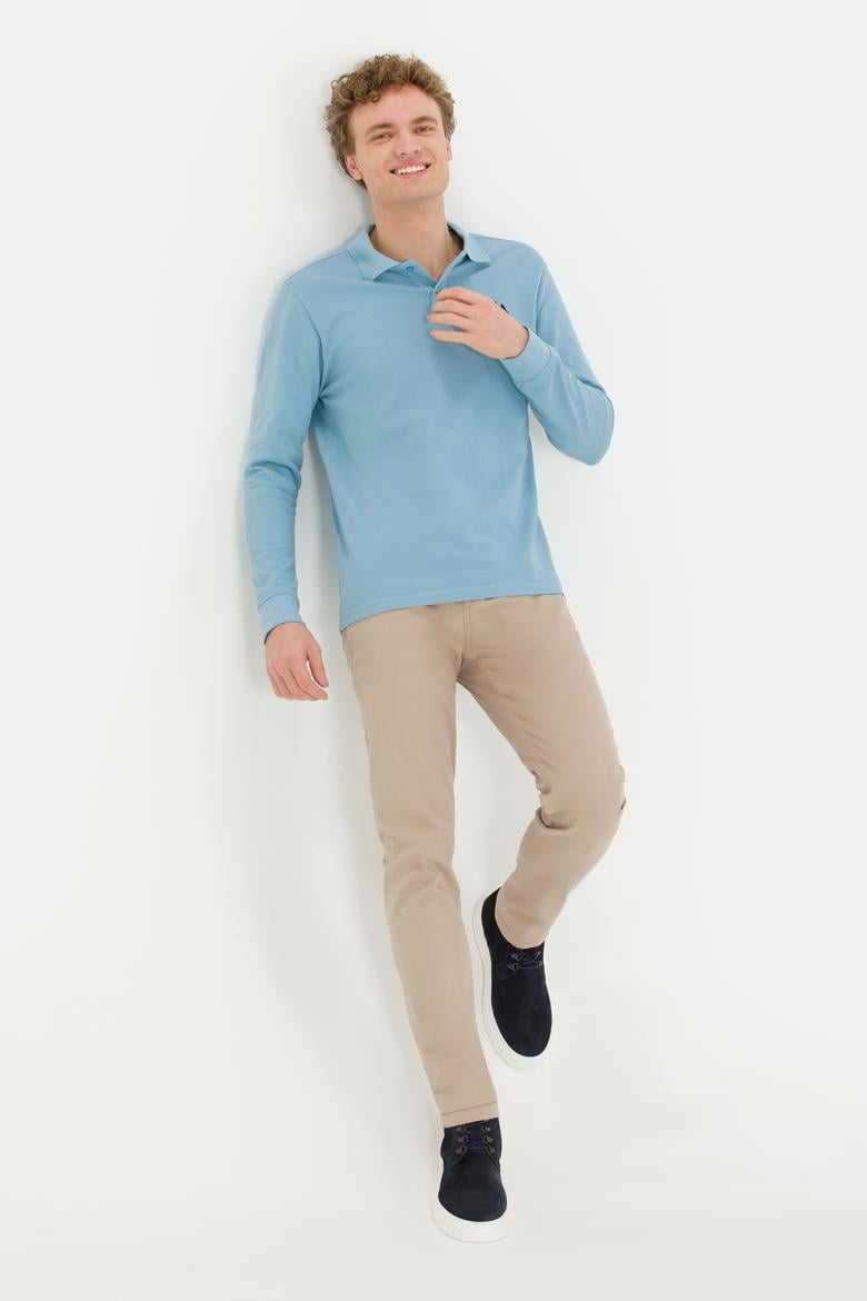 Erkek Slim Fit Taş Chinos - 50256593025