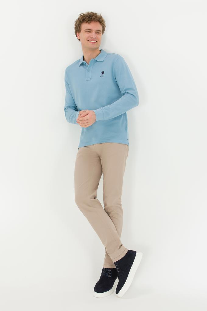 Erkek Slim Fit Taş Chinos