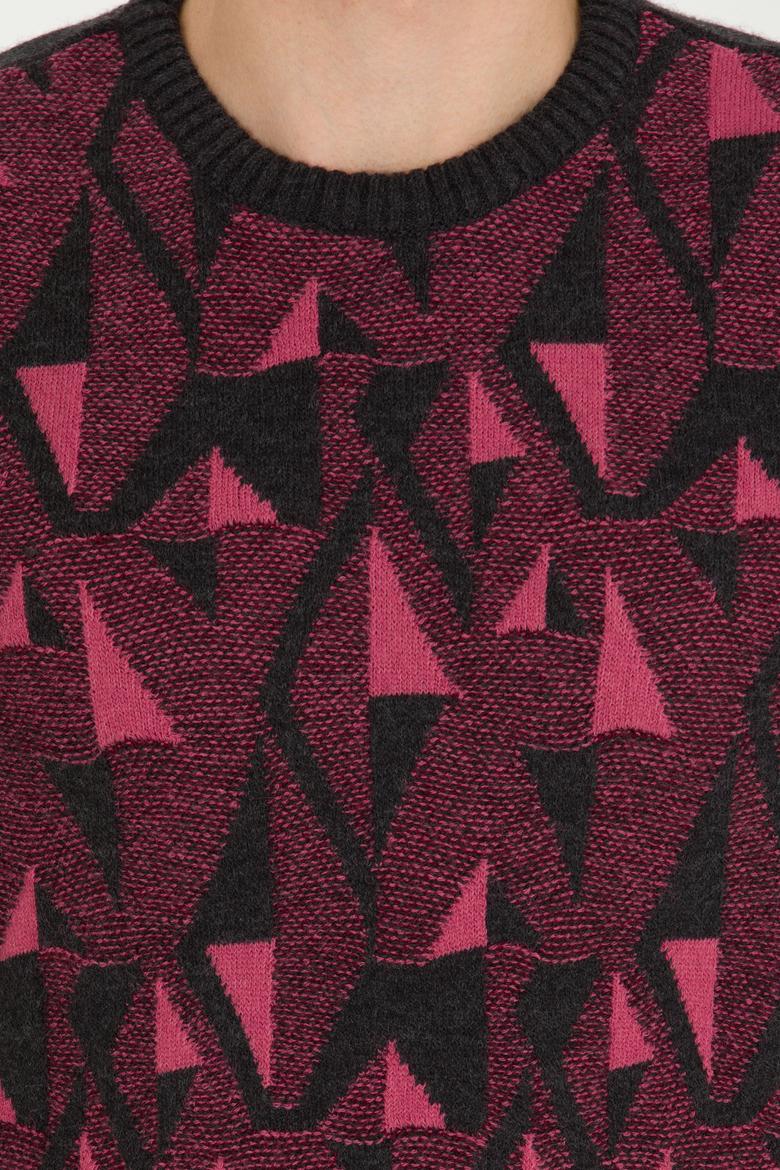 Erkek Antrasit Melanj Kazak - 50256663016