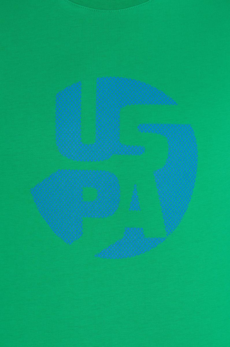 Erkek Yeşil Bisiklet Yaka Tişört