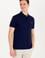 Erkek Lacivert Basic Polo Yaka Tişört