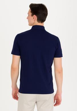 Erkek Lacivert Basic Polo Yaka Tişört - 50264891041