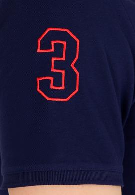 Erkek Lacivert Basic Polo Yaka Tişört - 50264891041