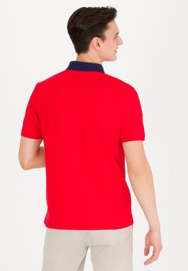 Erkek Kırmızı Polo Yaka Tişört - 50264895019