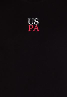 Erkek Siyah Comfort Bisiklet Yaka Tişört - 50267486037