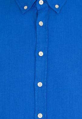 Erkek Saks Uzun Kollu Gömlek - 50267490005