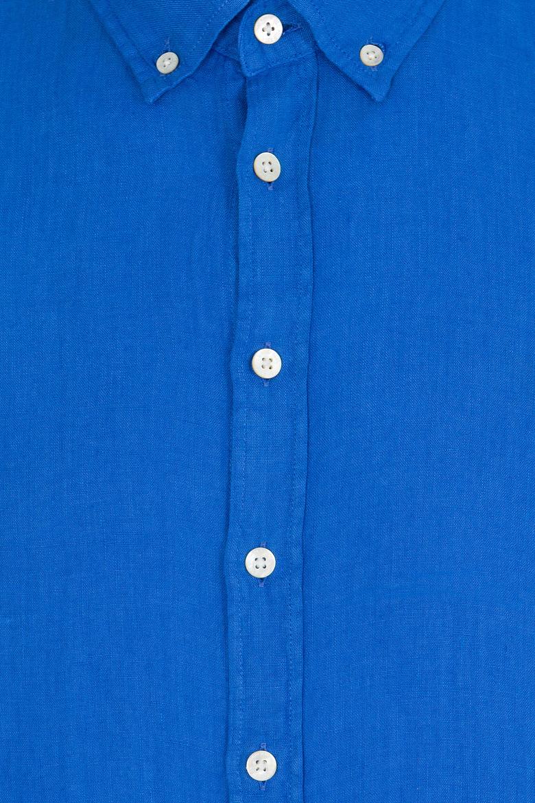 Erkek Saks Uzun Kollu Gömlek - 50267490005