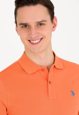 Erkek Kiremit Basic Polo Yaka Tişört - 50262933441