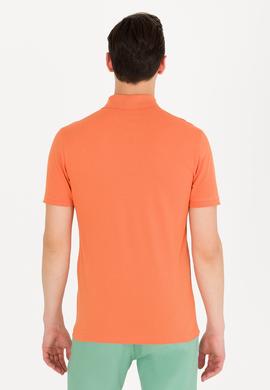 Erkek Kiremit Basic Polo Yaka Tişört - 50262933441