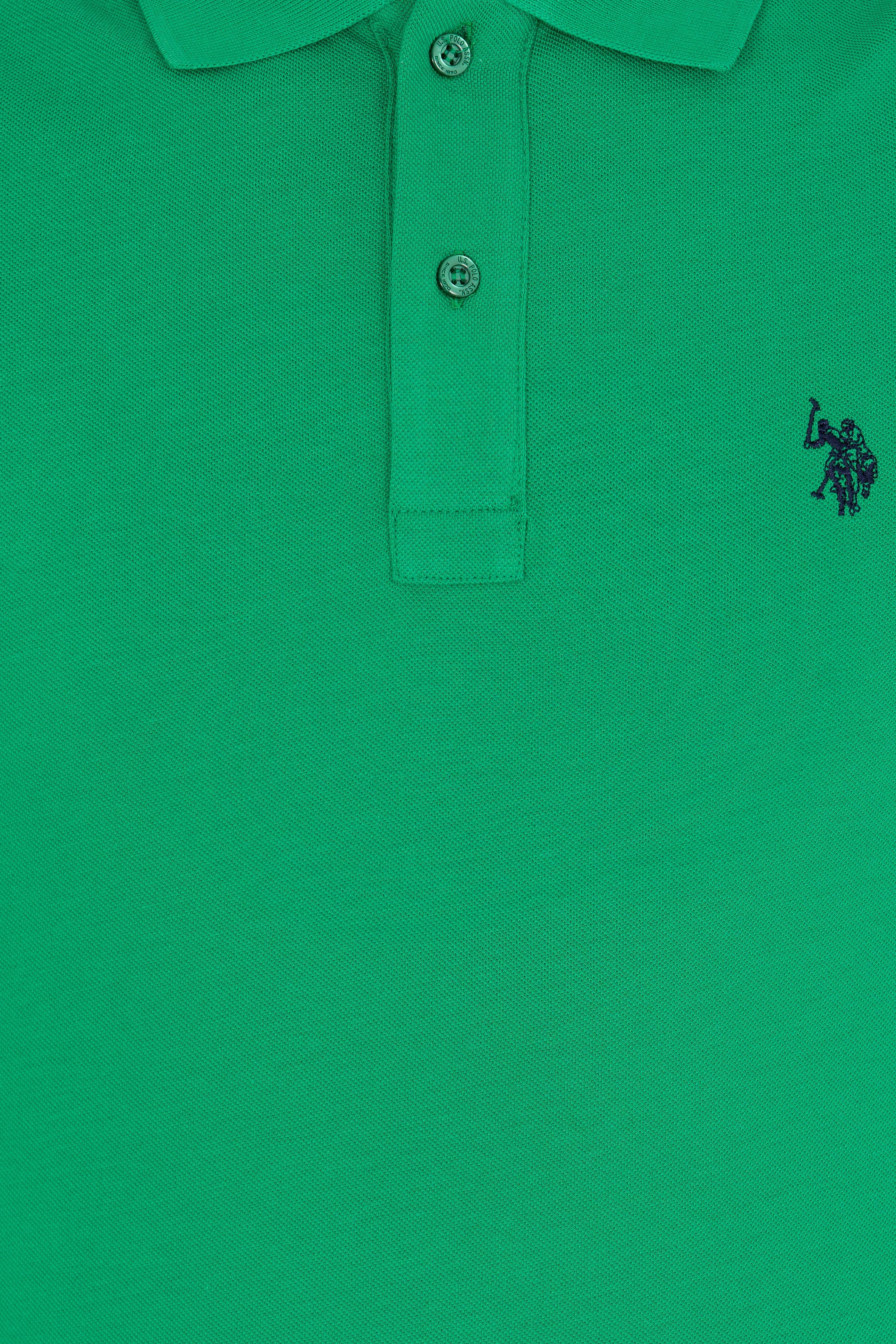 Erkek Yeşil Basic Polo Yaka Tişört