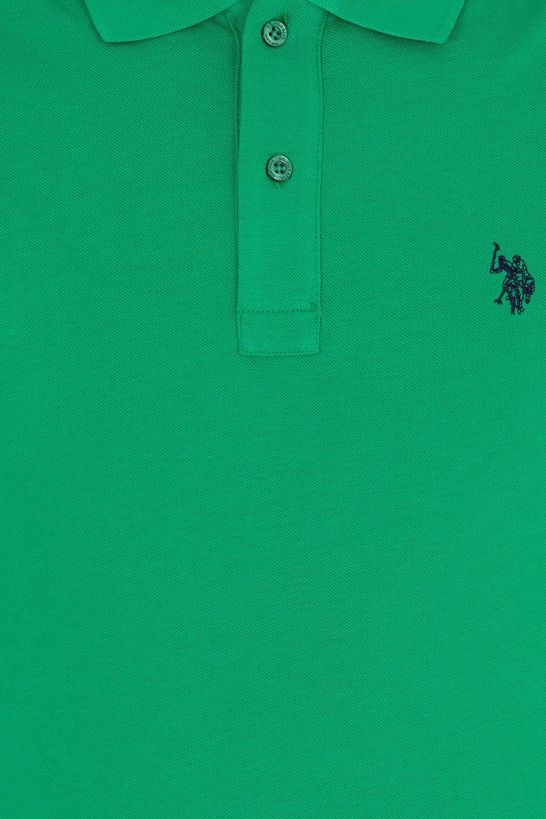 Erkek Yeşil Basic Polo Yaka Tişört - 50262933463