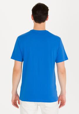 Erkek Saks Basic V Yaka Tişört - 50263203086