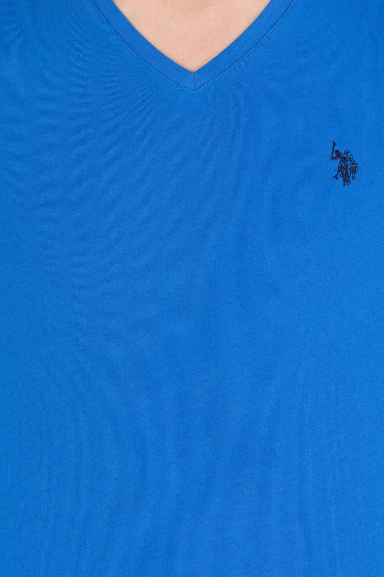 Erkek Saks Basic V Yaka Tişört - 50263203086