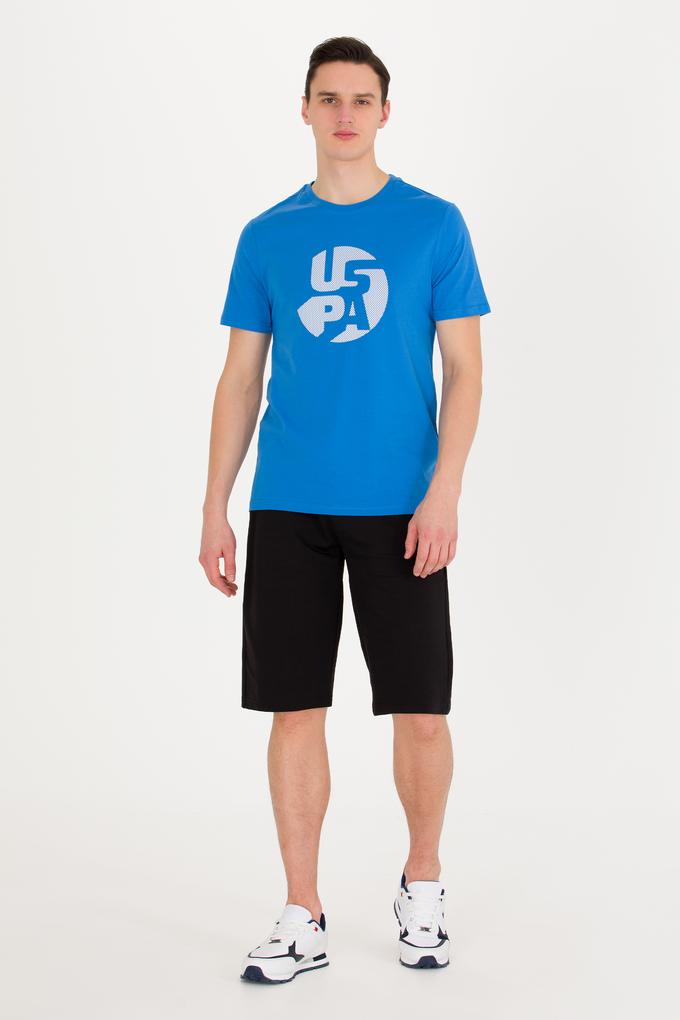 Erkek Siyah Örme Şort