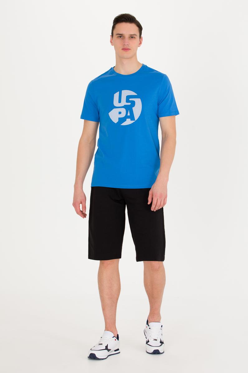 Erkek Siyah Örme Şort