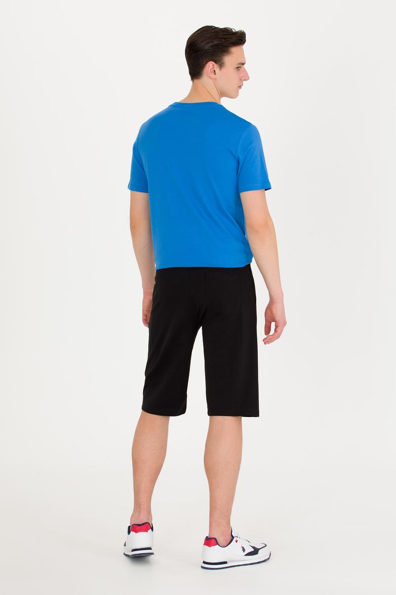 Erkek Siyah Örme Şort - 50263414026