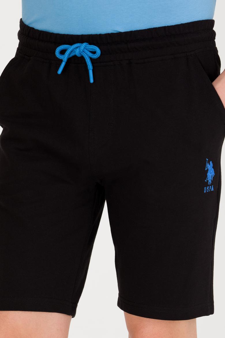 Erkek Siyah Örme Şort - 50263423021