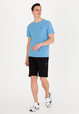 Erkek Siyah Örme Şort - 50263423021