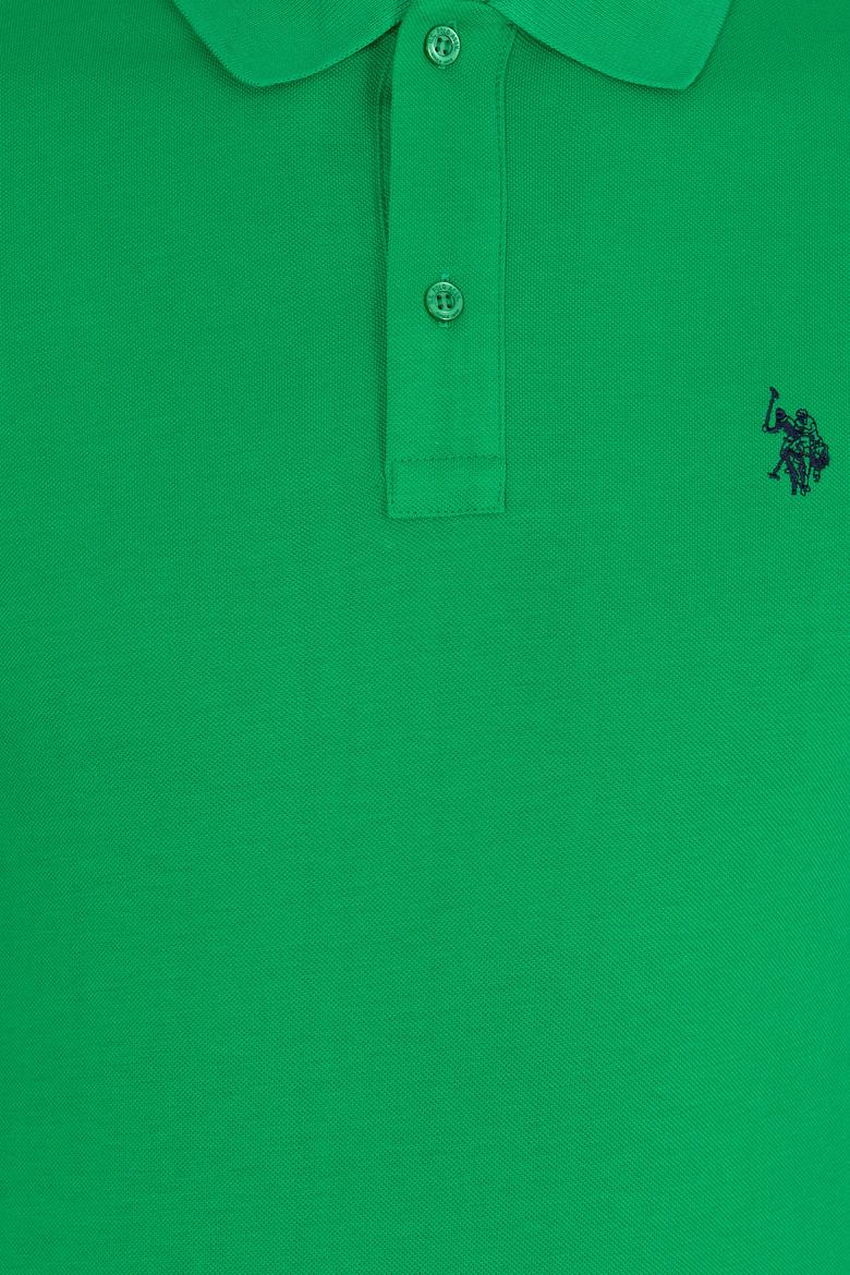 Erkek Elma Yeşili Basic Polo Yaka Tişört - 50262933083