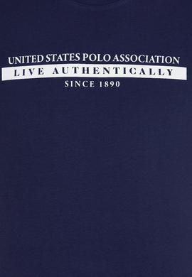 Erkek Lacivert Bisiklet Yaka Tişört - 50263284006