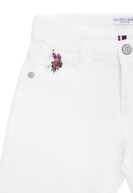 Erkek Çocuk Beyaz Kanvas Pantolon - 50263986023