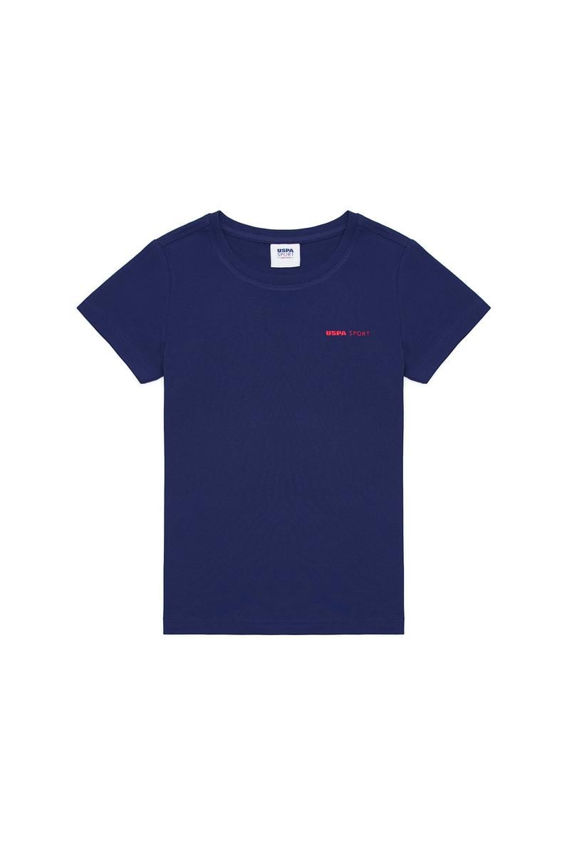 Çocuk Lacivert Bisiklet Yaka Tişört