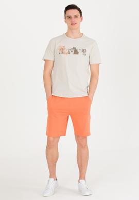 Erkek Kiremit Örme Şort - 50263423106