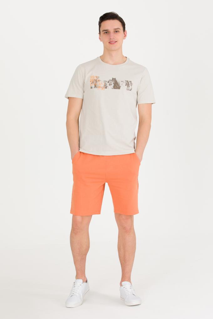 Erkek Kiremit Örme Şort