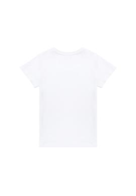 Çocuk Beyaz Bisiklet Yaka Tişört - 50263582034