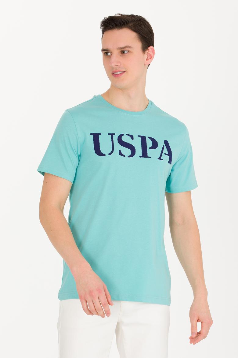 Erkek Mint Basic Bisiklet Yaka Tişört - 50262976037