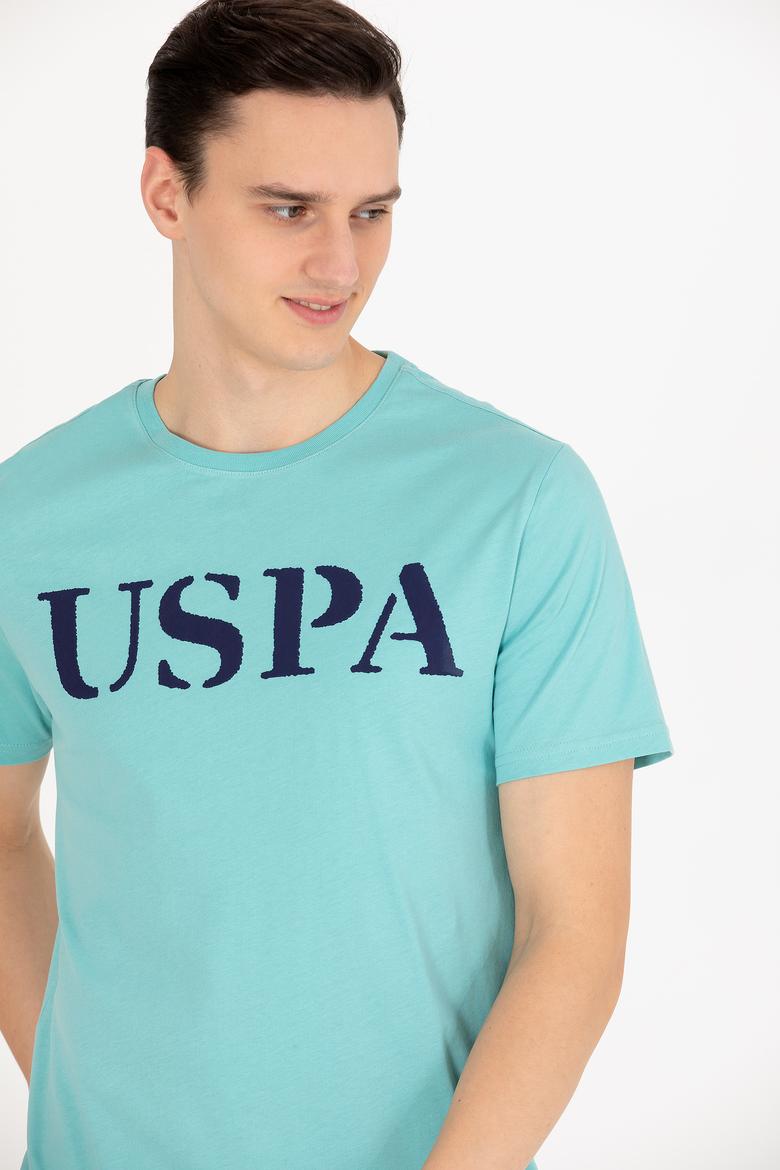 Erkek Mint Basic Bisiklet Yaka Tişört - 50262976037