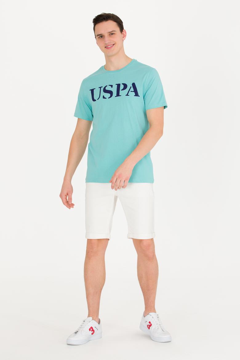 Erkek Mint Basic Bisiklet Yaka Tişört - 50262976037