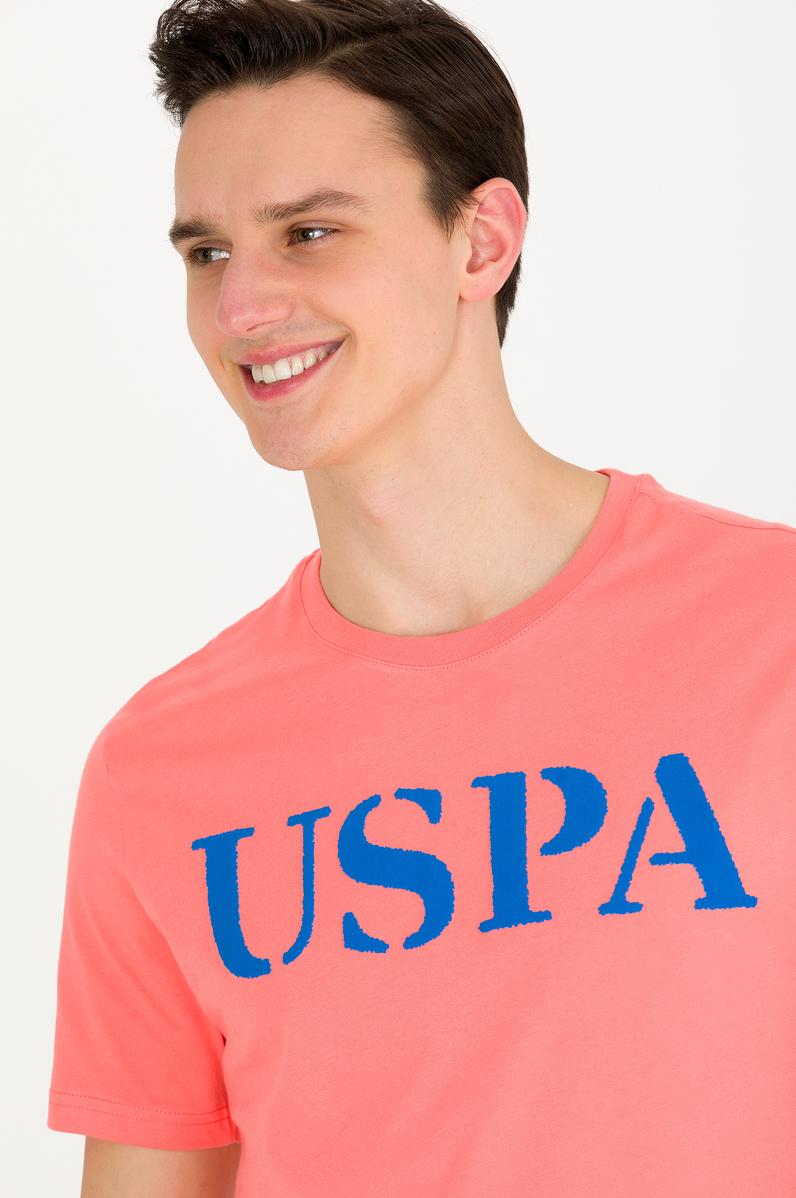 Erkek Somon Basic Bisiklet Yaka Tişört