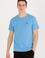 Erkek Turkuaz Basic Bisiklet Yaka Tişört