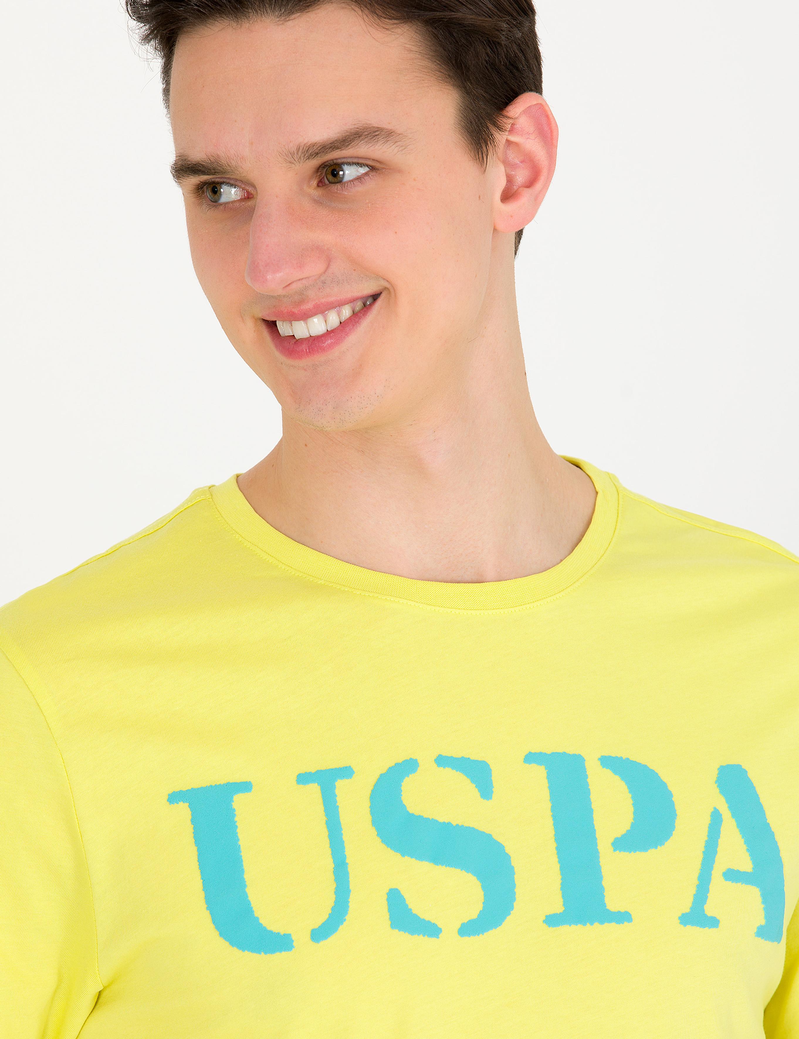 تی شرت یقه گرد آستین کوتاه رگولار یقه گرد مردانه یو اس پولو | U.S. Polo Assn. - تصویر 2