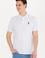 Erkek Beyaz Basic Polo Yaka Tişört