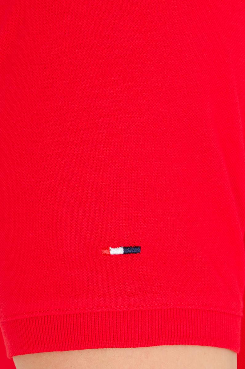 Erkek Kırmızı Basic Polo Yaka Tişört