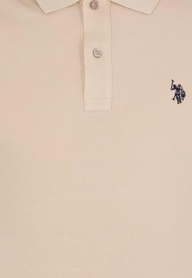 Erkek Taş Basic Polo Yaka Tişört - 50262933315