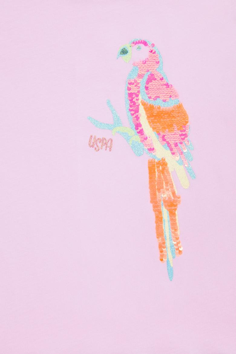 Çocuk Manolya Bisiklet Yaka Tişört - 50263411011