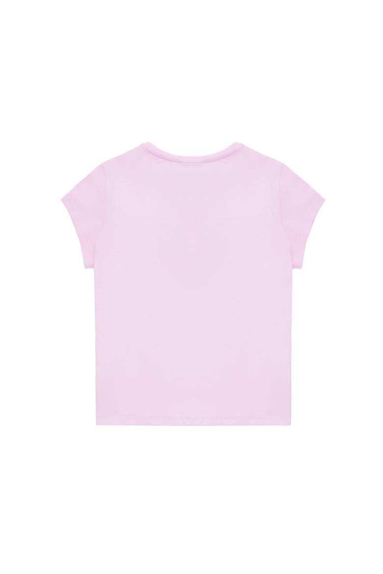 Çocuk Manolya Bisiklet Yaka Tişört - 50263411011