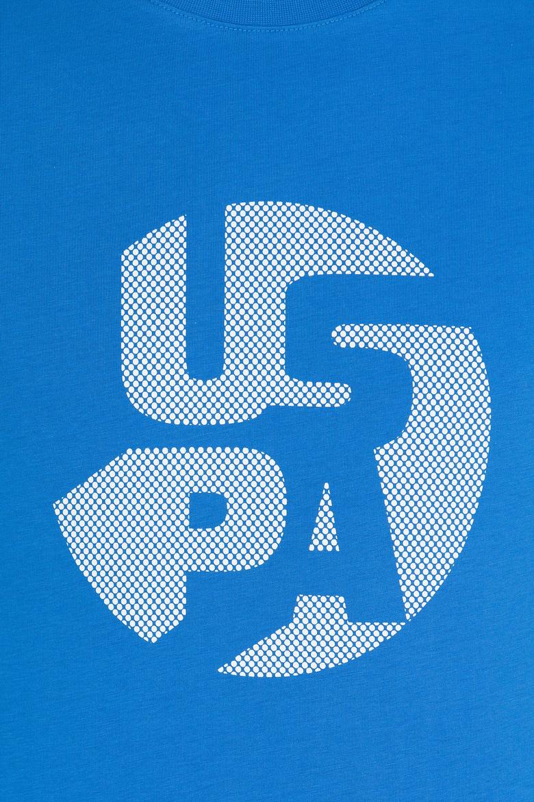 Erkek Saks Bisiklet Yaka Tişört - 50263323055