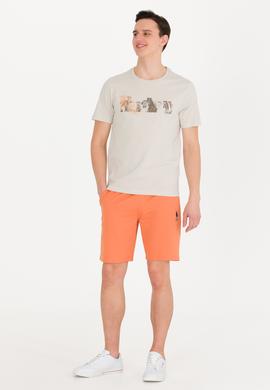 Erkek Taş Bisiklet Yaka Tişört - 50263365036