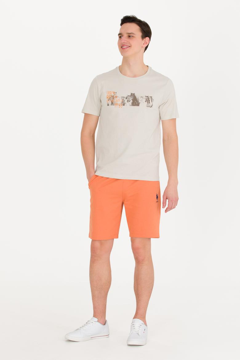 Erkek Taş Bisiklet Yaka Tişört - 50263365036