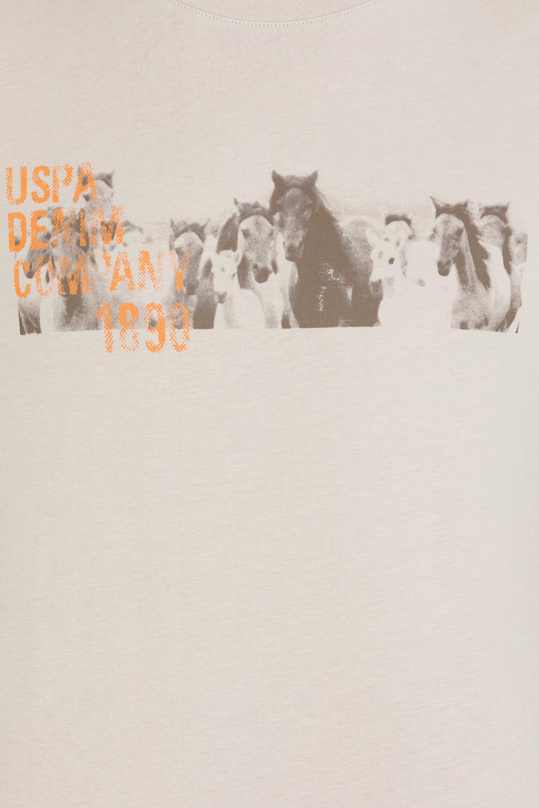 Erkek Taş Bisiklet Yaka Tişört - 50263365036