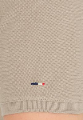 Erkek Haki Basic Polo Yaka Tişört - 50263238234