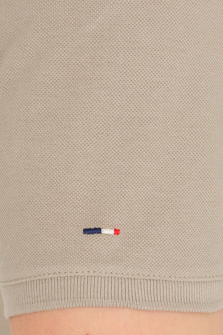 Erkek Haki Basic Polo Yaka Tişört - 50263238234