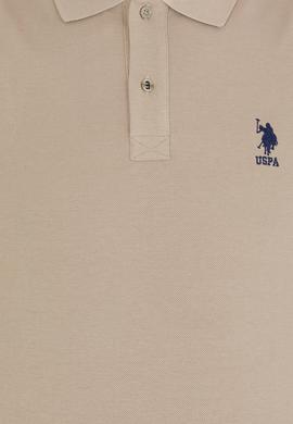 Erkek Haki Basic Polo Yaka Tişört - 50263238234